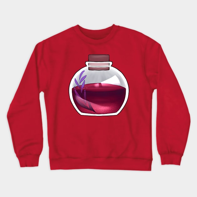 Health Potion Crewneck Sweatshirt by xerosse